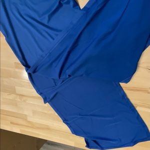 Womens double split dress